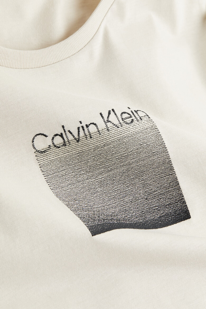 CALVIN KLEIN Tricou de bumbac organic - Pled.ro