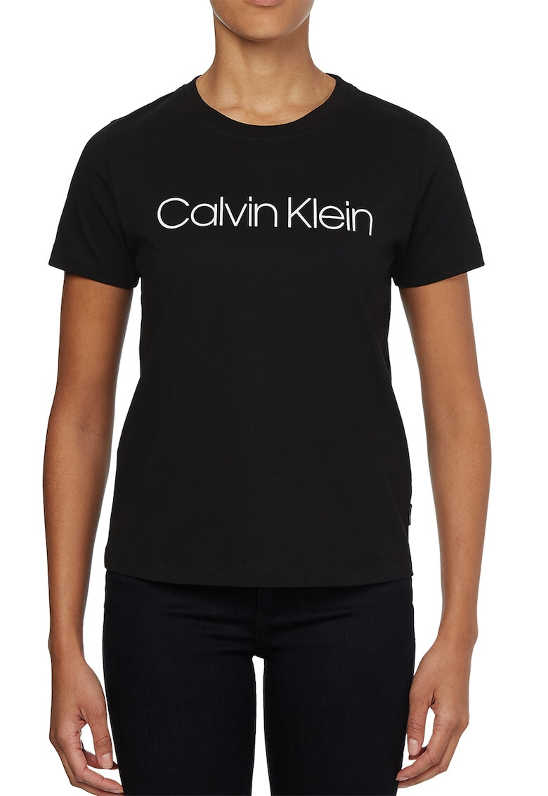 CALVIN KLEIN Tricou regular fit din bumbac organic - Pled.ro