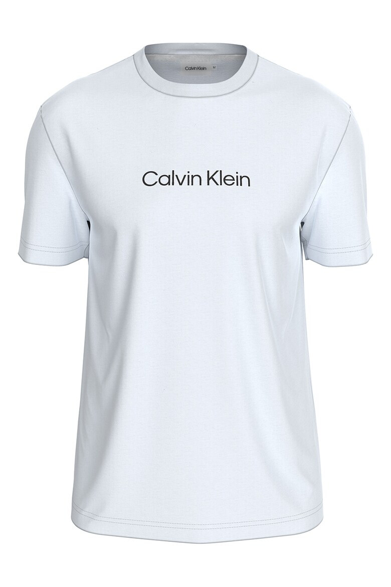 CALVIN KLEIN Tricou de bumbac organic cu imprimeu logo - Pled.ro