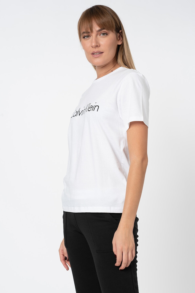 CALVIN KLEIN Tricou de pijama din bumbac cu imprimeu logo - Pled.ro