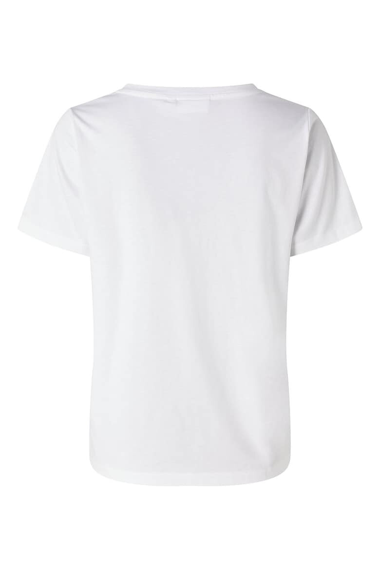 CALVIN KLEIN Tricou din bumbac cu decolteu in V - Pled.ro