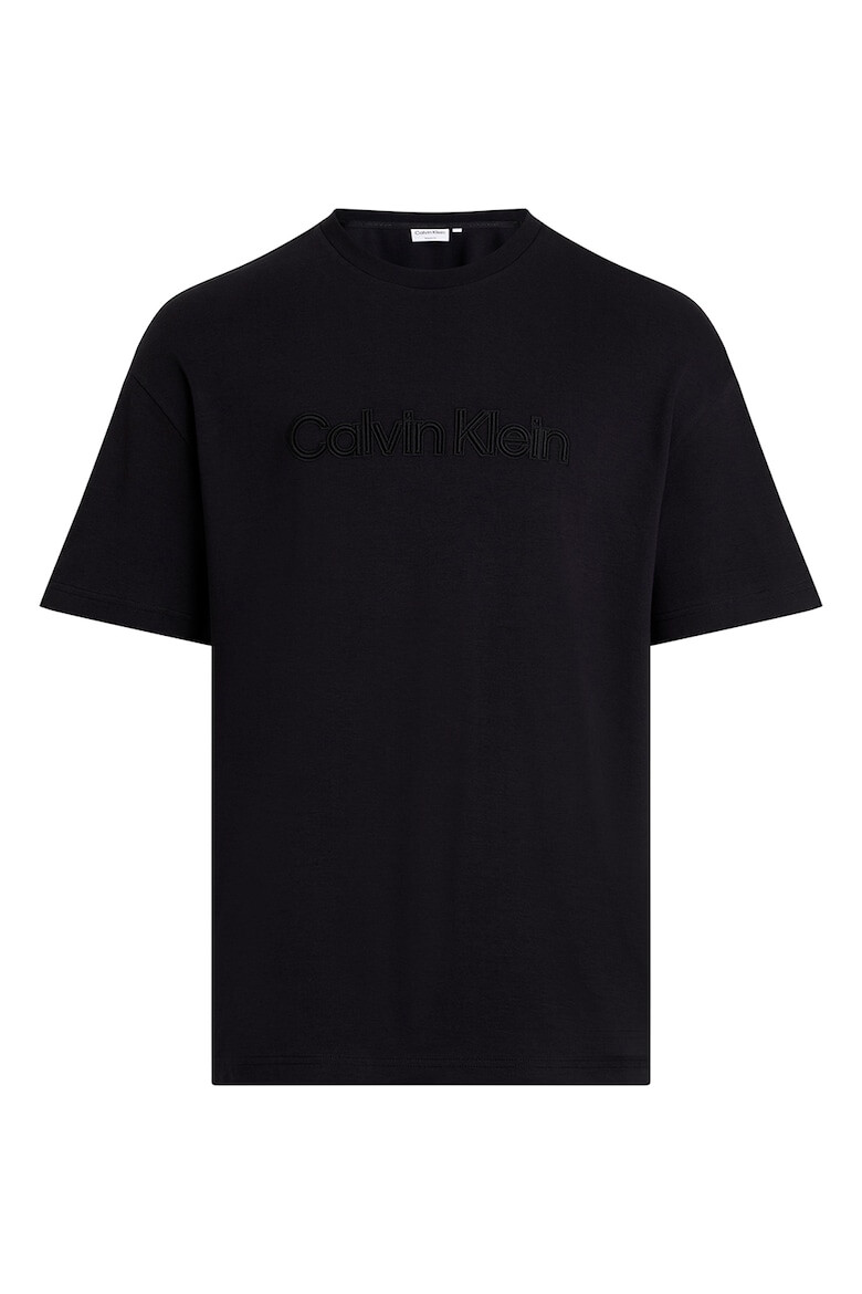 CALVIN KLEIN Tricou din bumbac organic cu broderie logo - Pled.ro