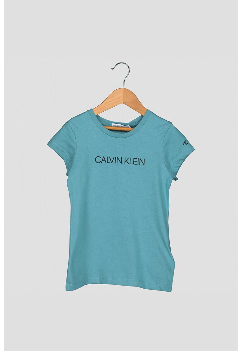 CALVIN KLEIN Tricou slim fit din bumbac organic - Pled.ro