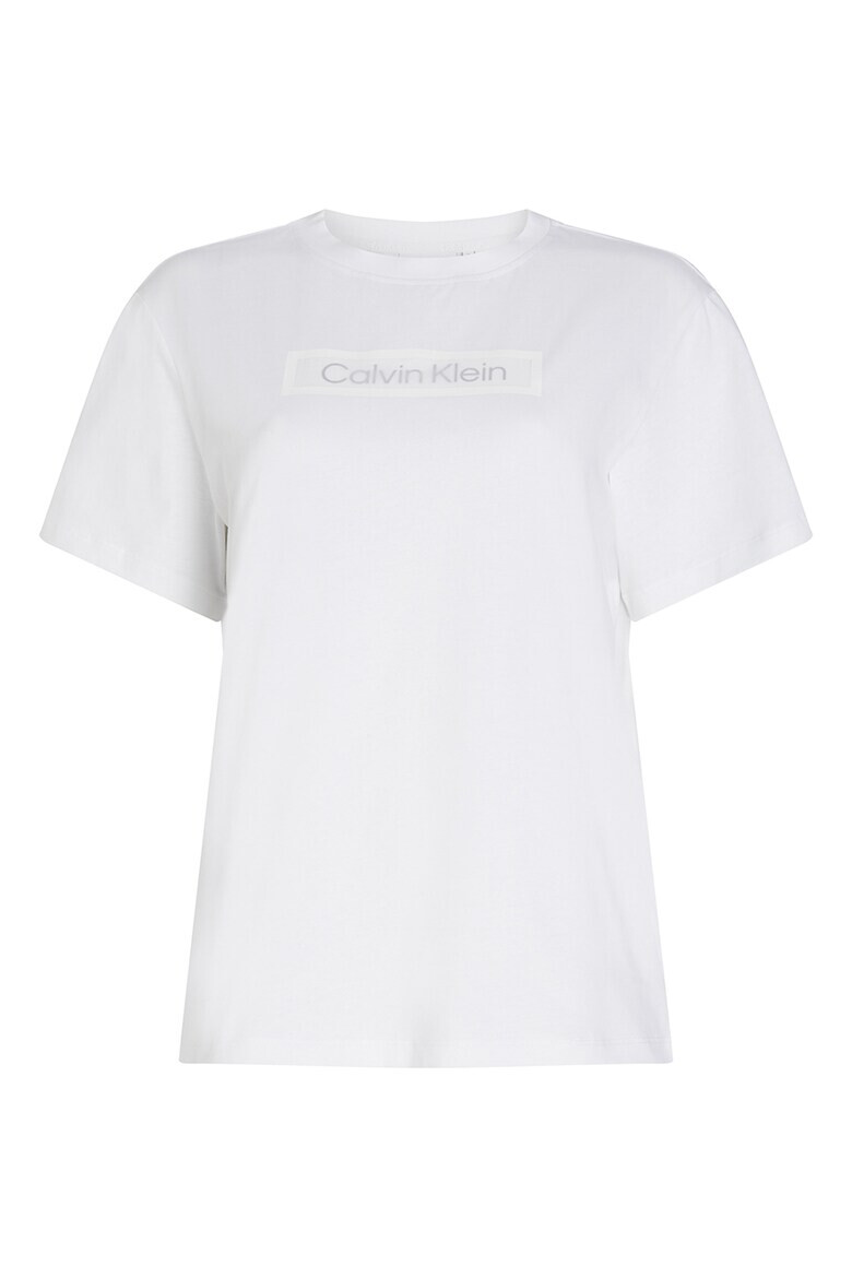 CALVIN KLEIN Tricou din bumbac organic cu logo pe piept - Pled.ro