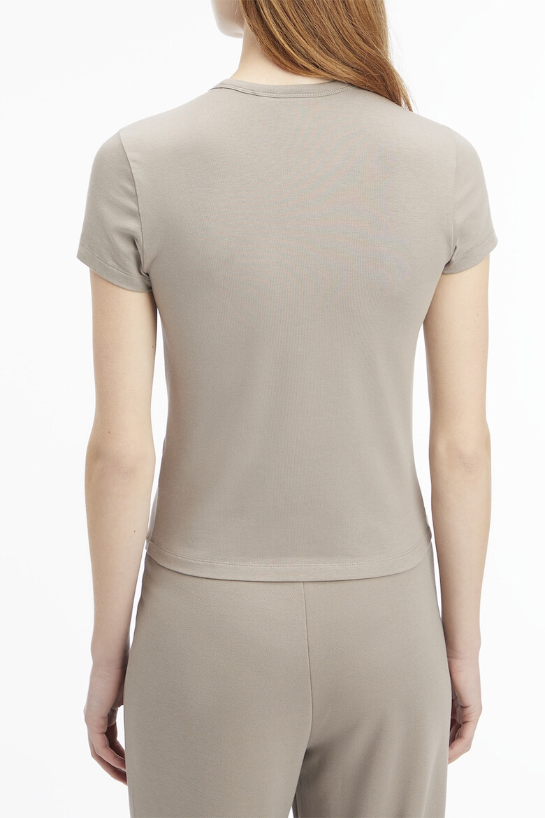 CALVIN KLEIN Tricou elastic din amestec de modal - Pled.ro