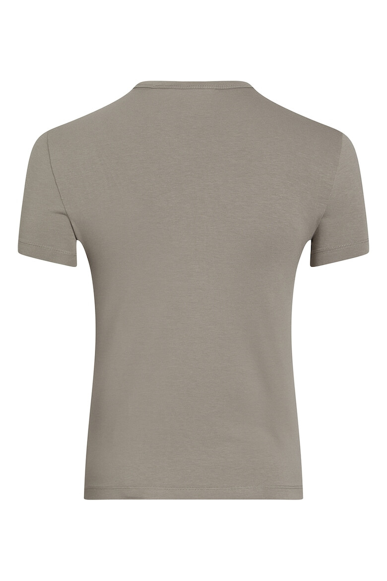 CALVIN KLEIN Tricou elastic din amestec de modal - Pled.ro