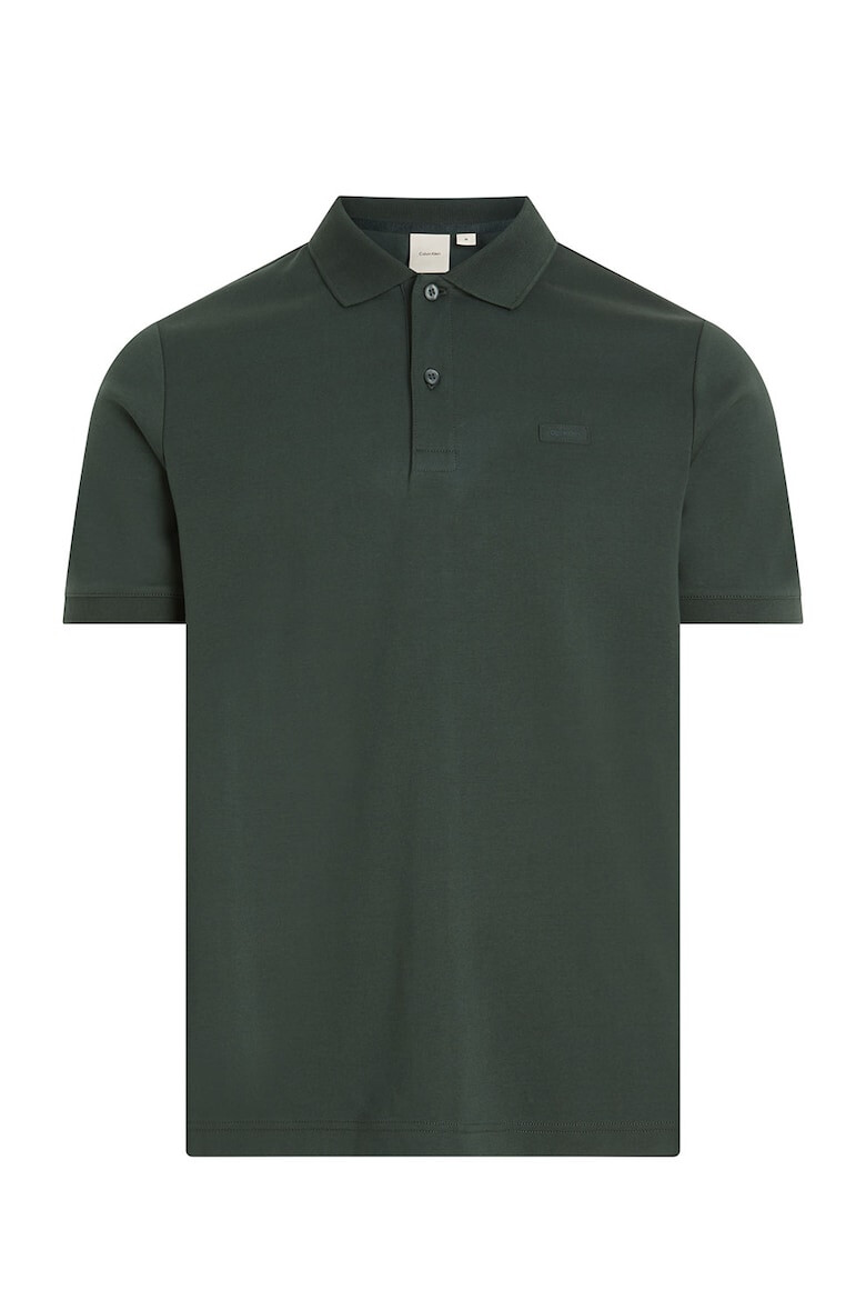 CALVIN KLEIN Tricou polo slim fit de bumbac organic - Pled.ro