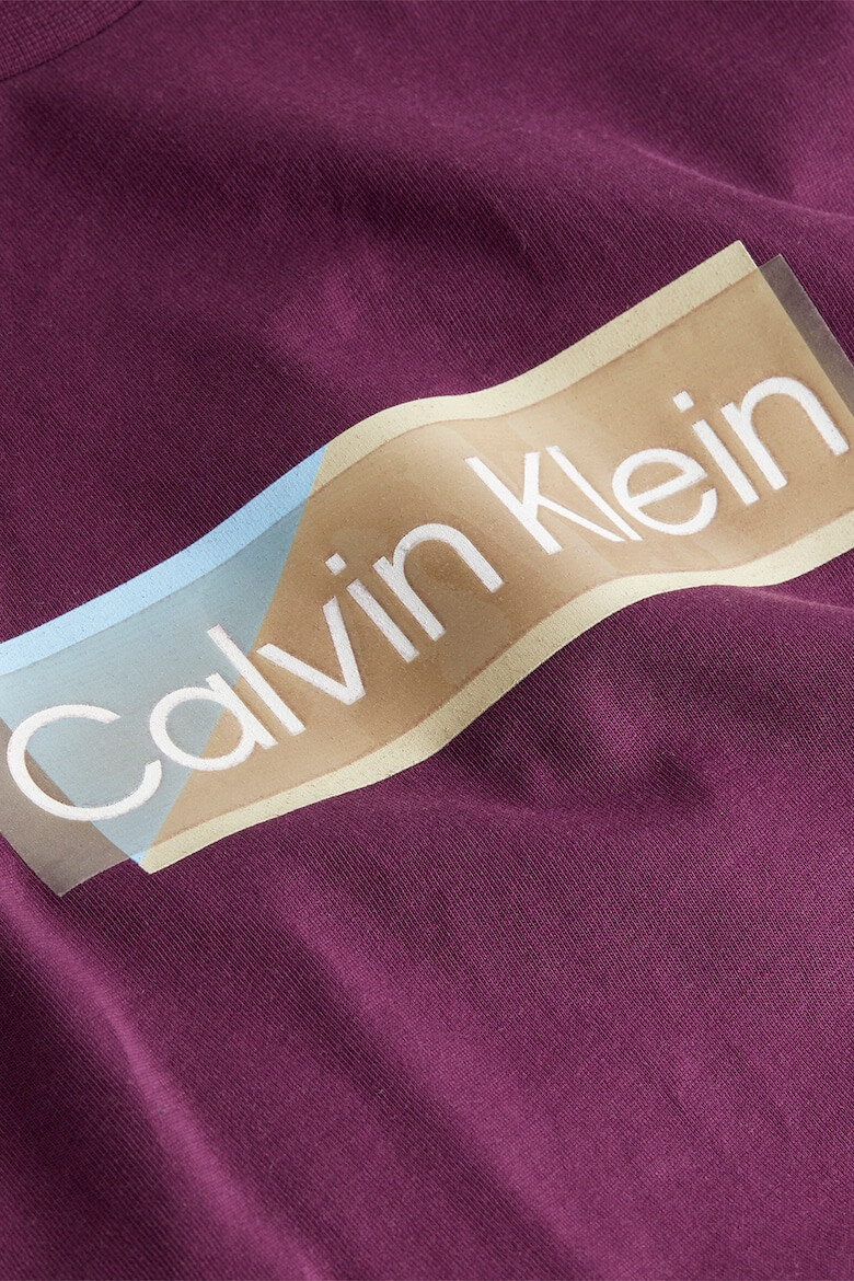 CALVIN KLEIN Tricou regular fit cu imprimeu logo - Pled.ro