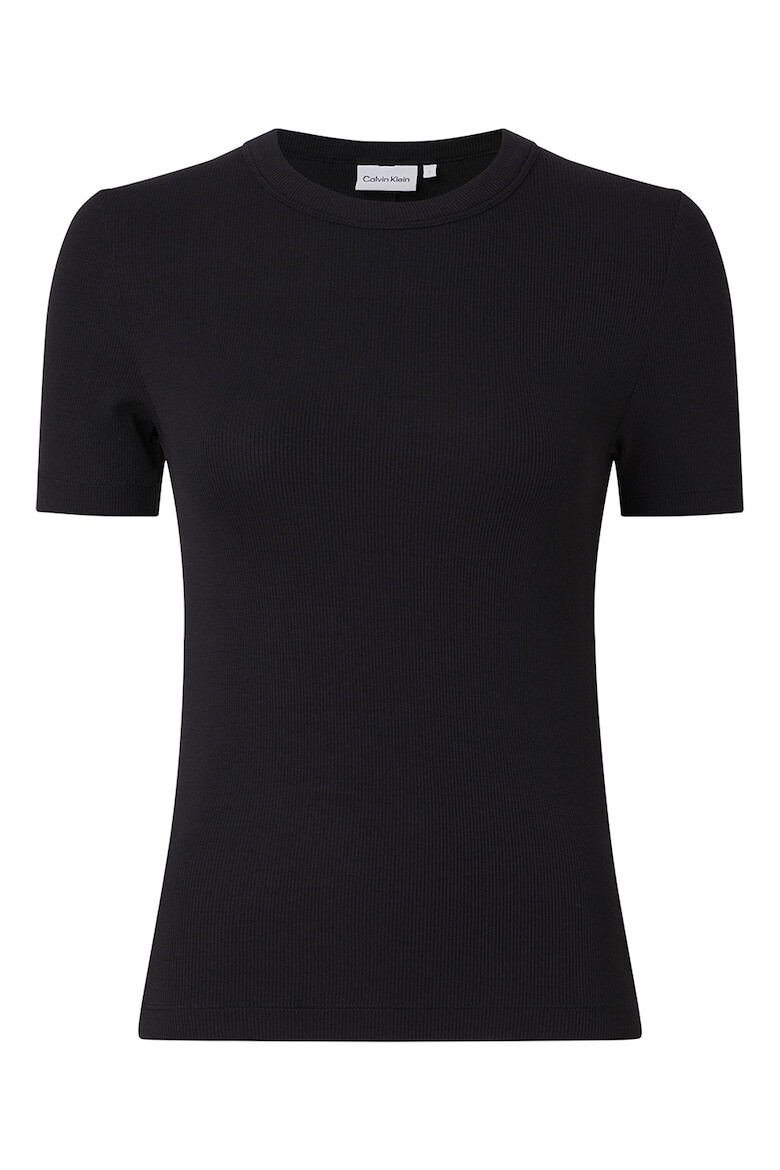 CALVIN KLEIN Tricou slim fit din amestec de modal - Pled.ro