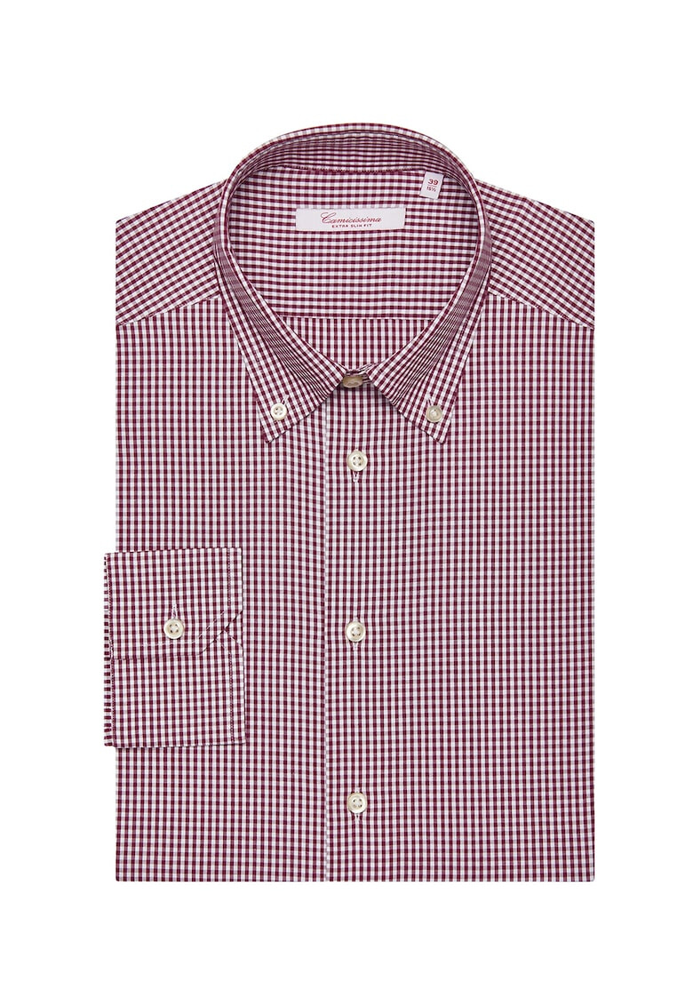 CAMICISSIMA Camasa extra slim fit in carouri - Pled.ro