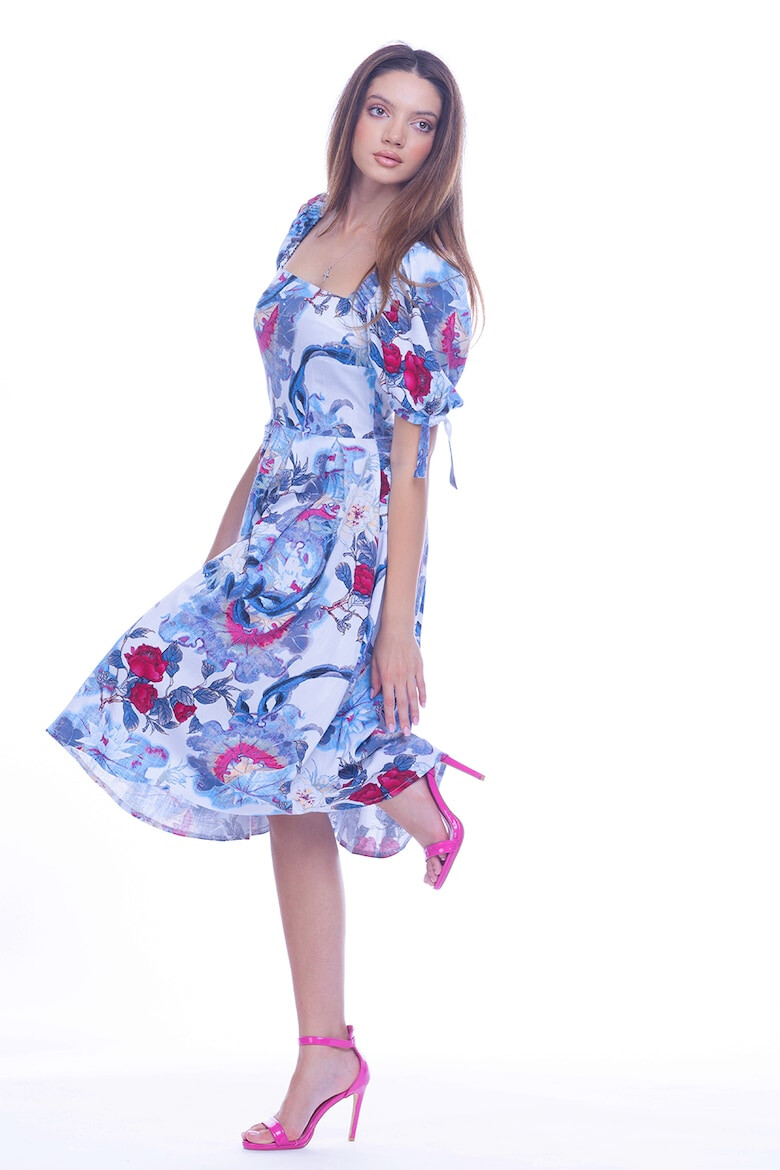 CAMISSI Rochie cu model floral si buzunare laterale - Pled.ro