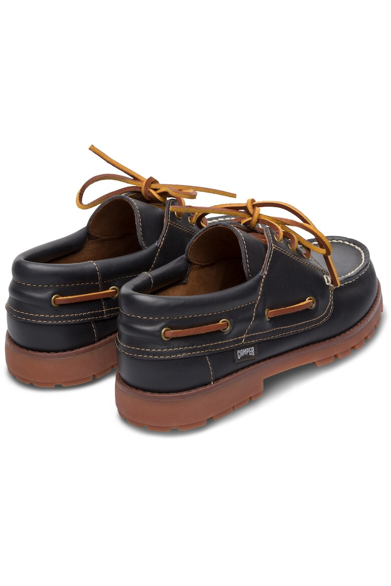 Camper Pantofi boat de piele Compas - Pled.ro