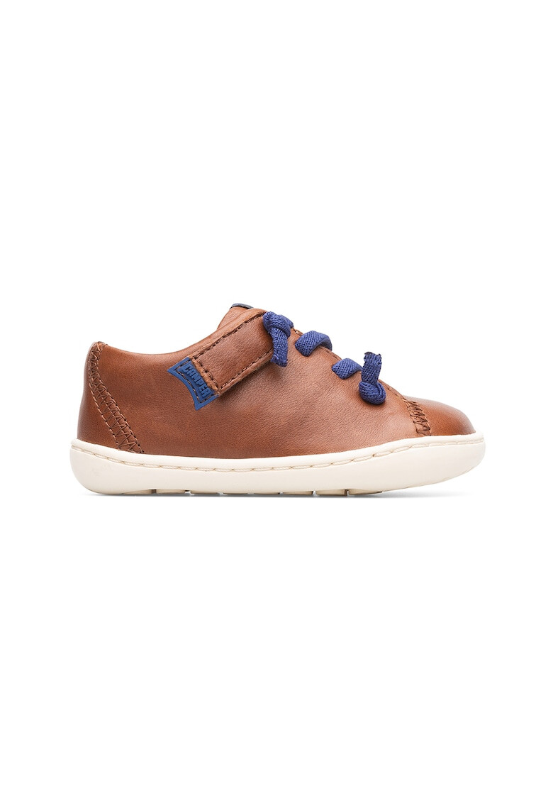 Camper Pantofi casual de piele cu sireturi elastice Peu - Pled.ro