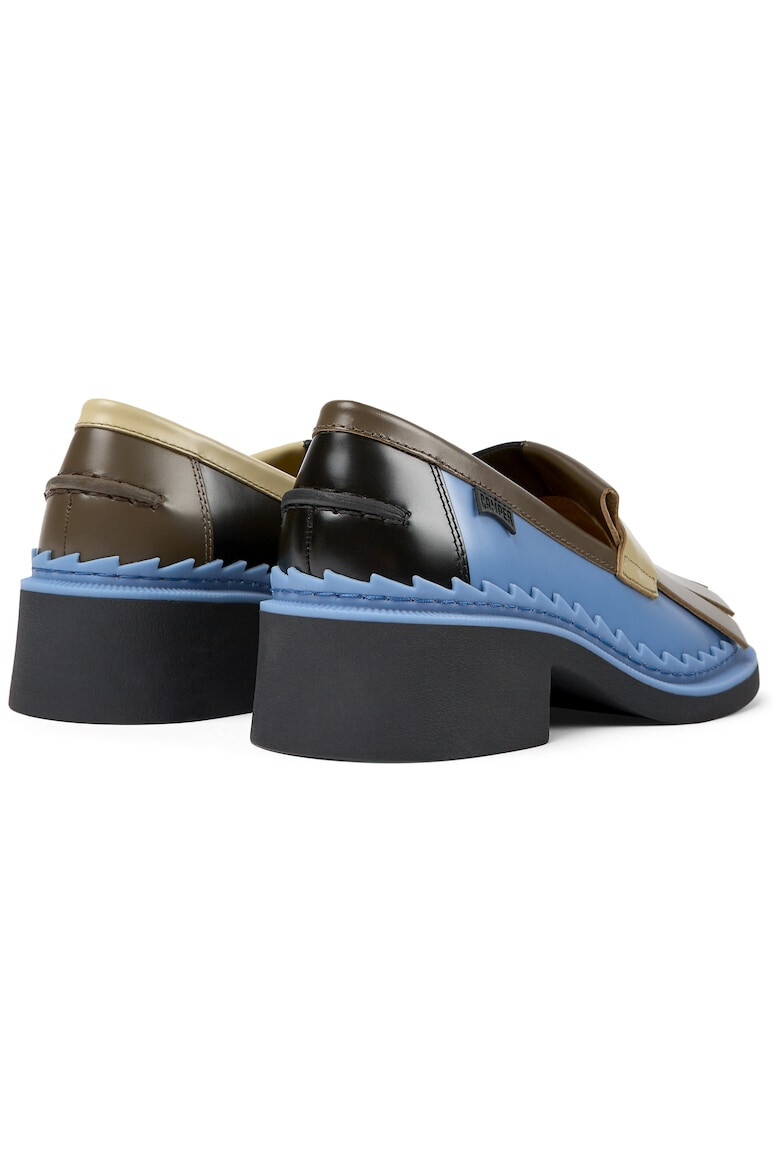 Camper Pantofi loafer de piele cu model colorblock Taylor 653 - Pled.ro