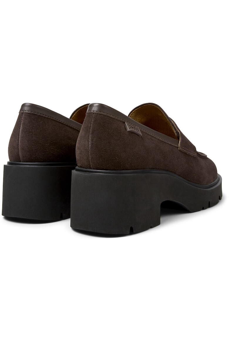 Camper Pantofi loafer de piele cu toc masiv Milah 1159 - Pled.ro