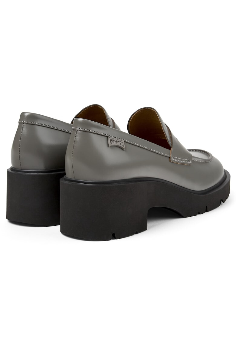 Camper Pantofi loafer de piele cu toc masiv Milah 1159 - Pled.ro