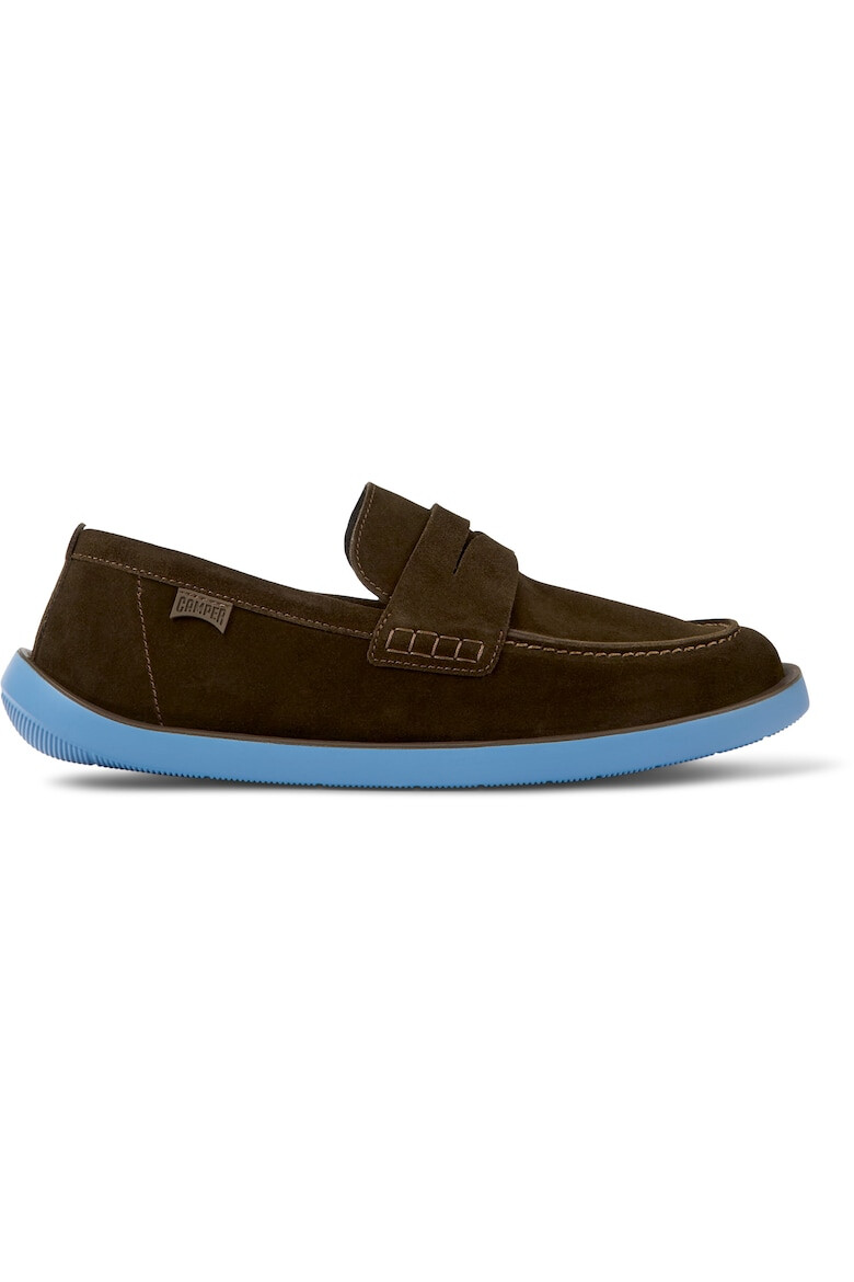 Camper Pantofi loafer de piele intoarsa Wagon 8793 - Pled.ro