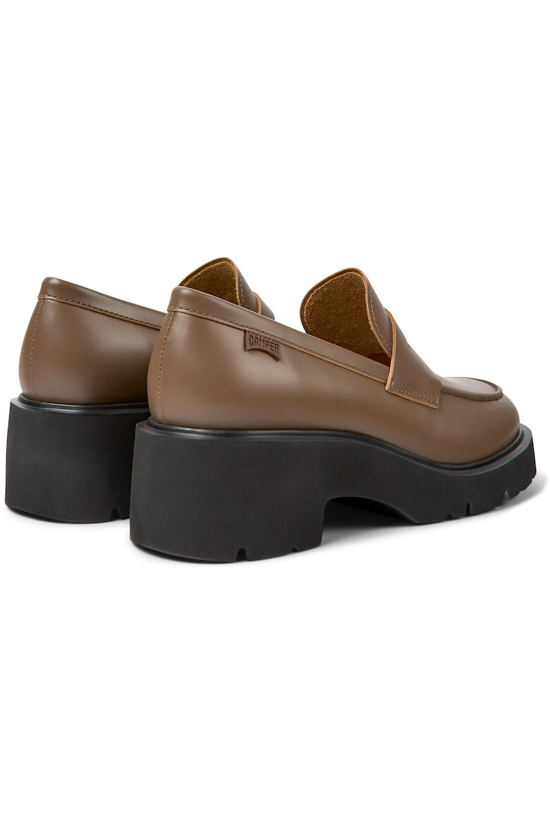 Camper Pantofi loafer de piele cu toc masiv Milah 1159 - Pled.ro