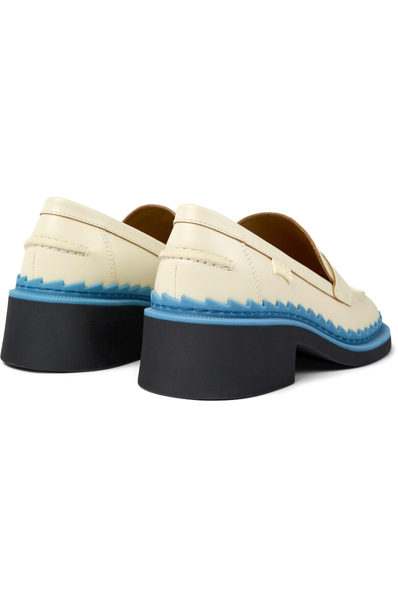 Camper Pantofi loafer din piele cu toc masiv Taylor 1655 - Pled.ro