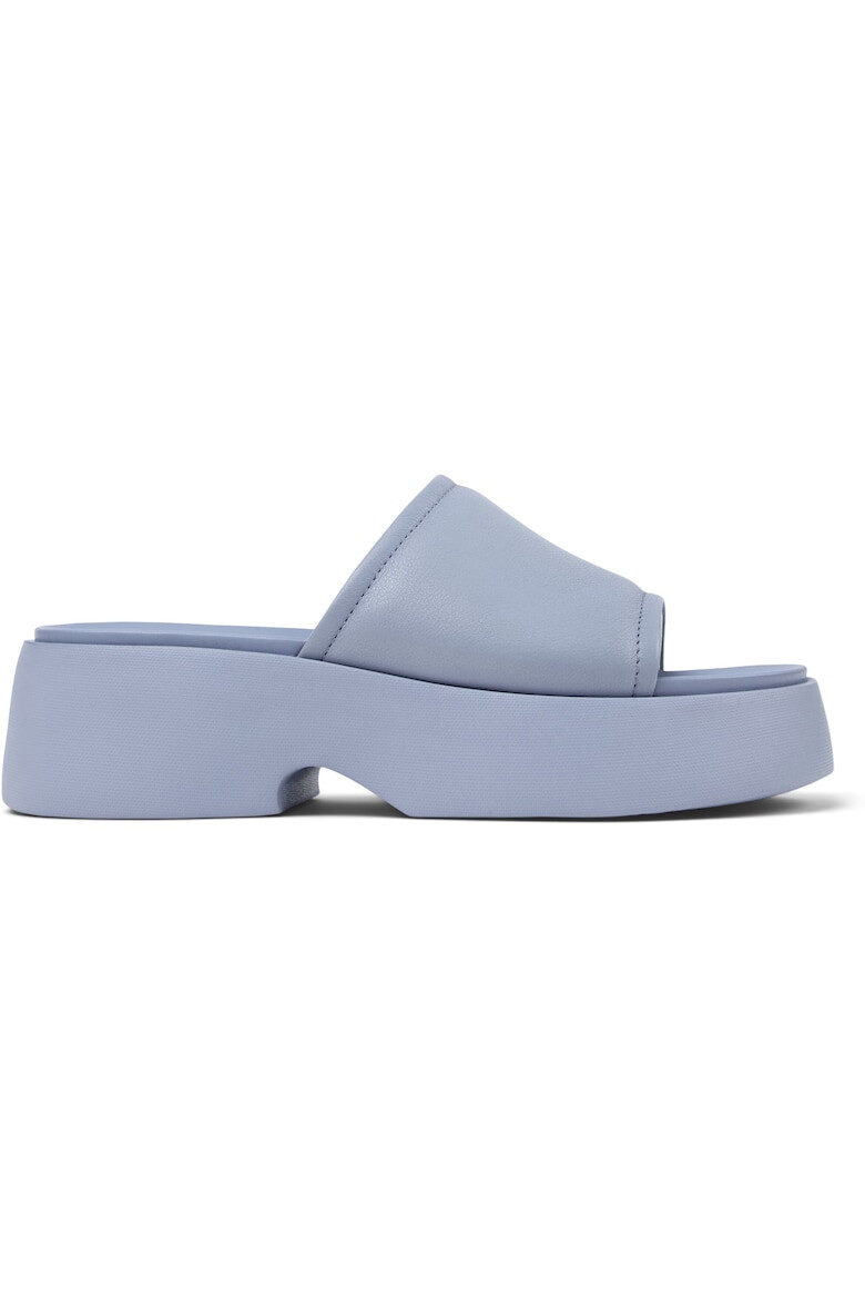 Camper Papuci demi-wedge de piele 27221 Tasha - Pled.ro