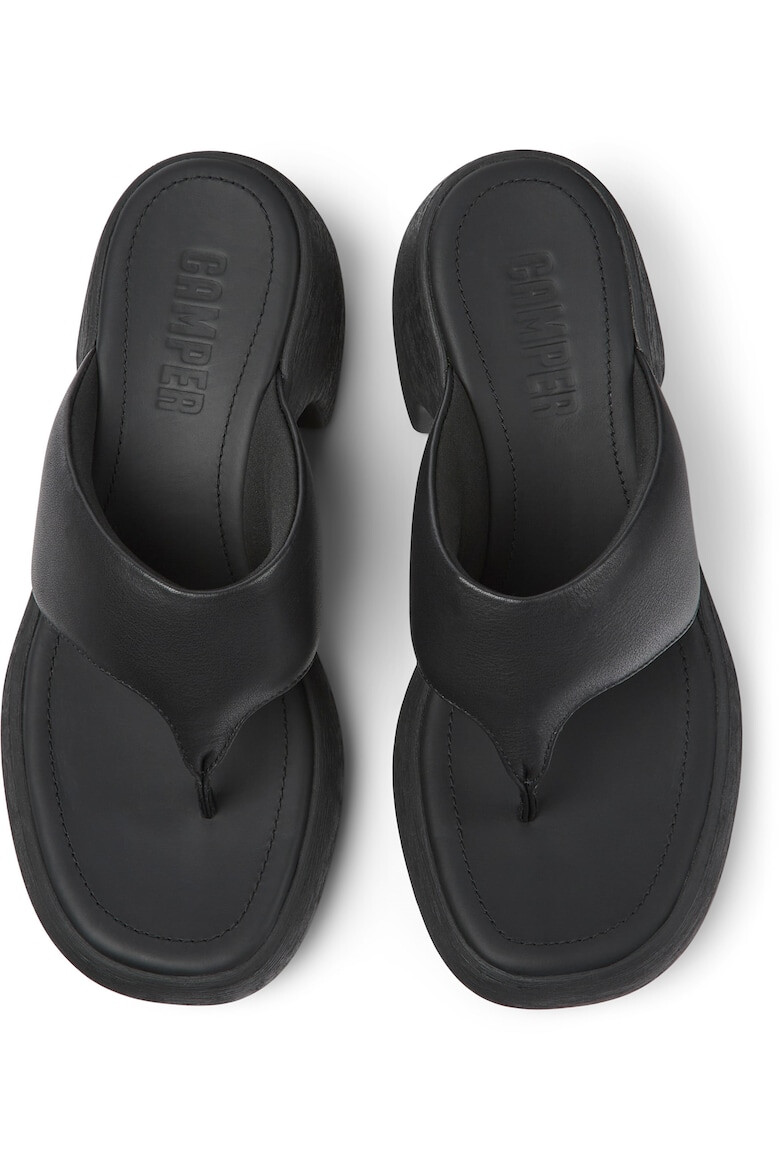 Camper Papuci flip-flop de piele Thelma - Pled.ro