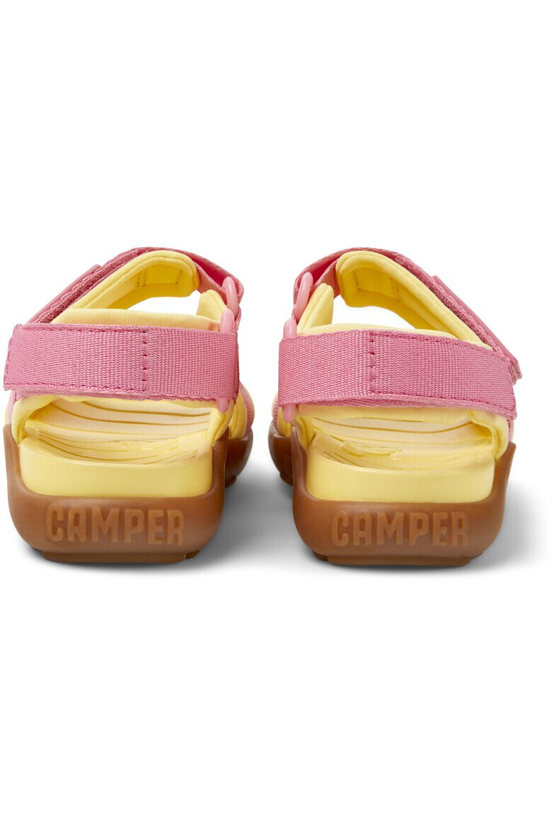 Camper Sandale cu velcro si model colorblock Wous - Pled.ro