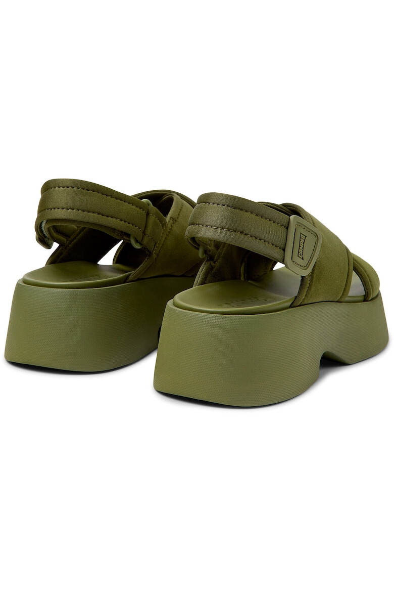 Camper Sandale demi-wedge cu velcro 27215 Tasha - Pled.ro