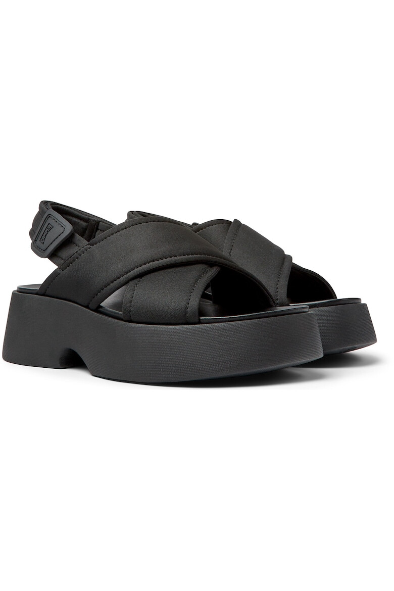 Camper Sandale demi-wedge cu velcro 27215 Tasha - Pled.ro