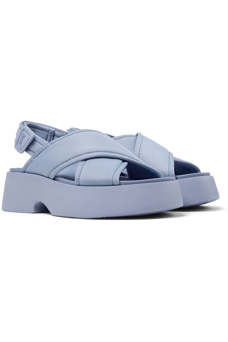 Camper Sandale demi-wedge cu velcro 27215 Tasha - Pled.ro