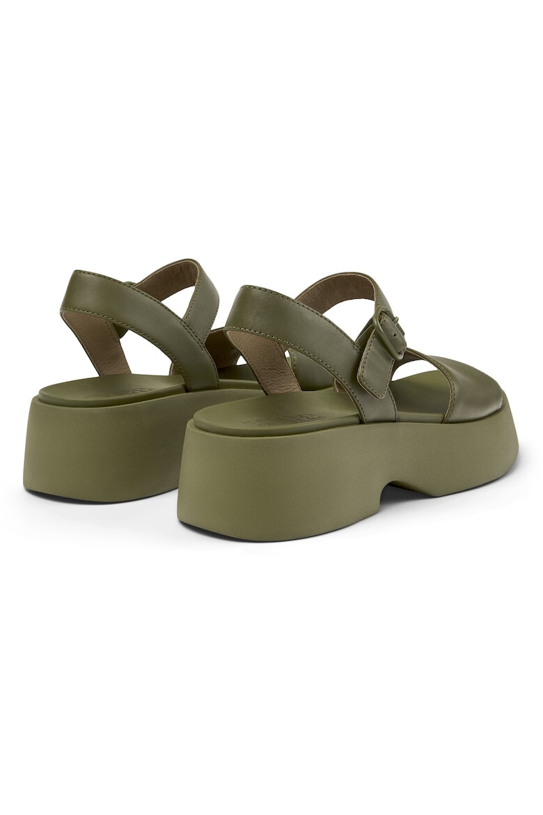 Camper Sandale demi-wedge de piele 27221 Tasha - Pled.ro