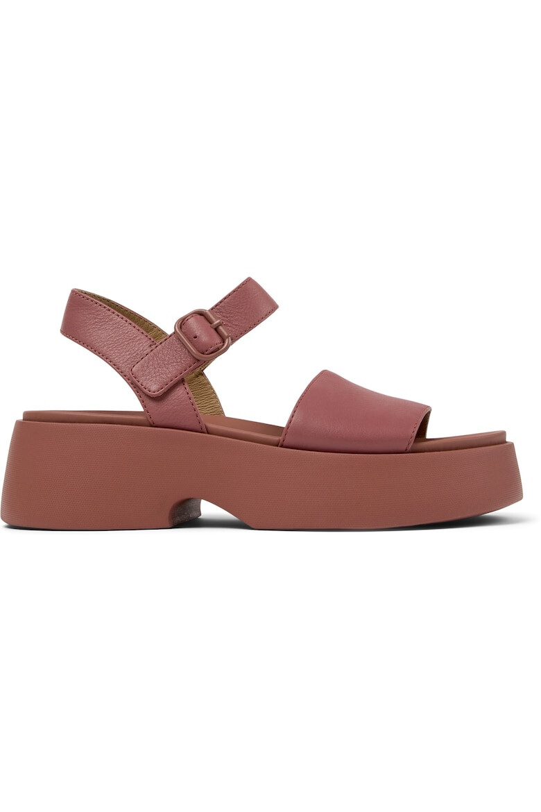 Camper Sandale demi-wedge de piele 27221 Tasha - Pled.ro