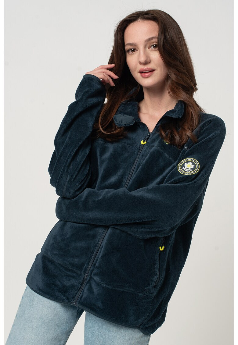 Canadian Peak Bluza sport din material fleece cu fermoar Udilas - Pled.ro