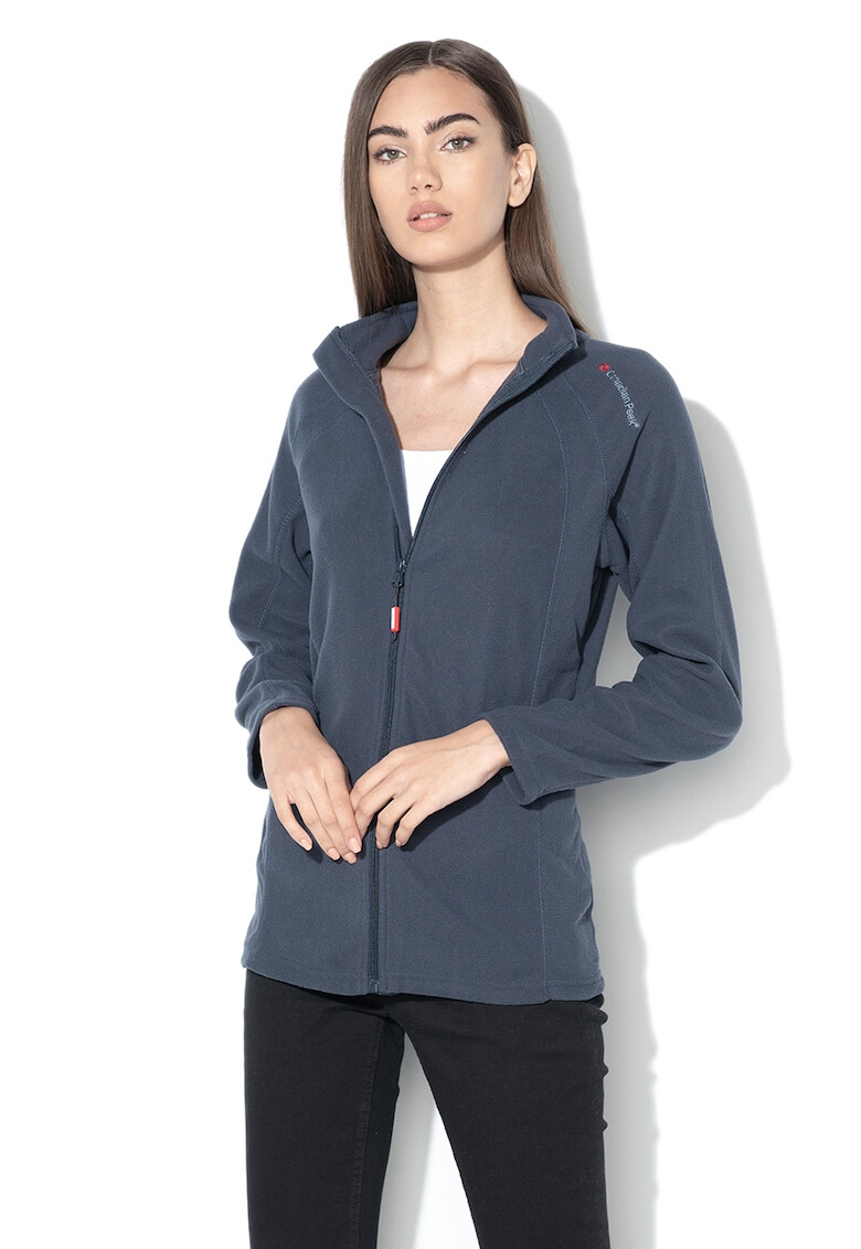 Canadian Peak Bluza sport cu captuseala din fleece si fermoar Ustencia - Pled.ro