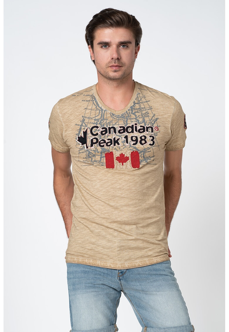 Canadian Peak Tricou cu logo Jundai - Pled.ro