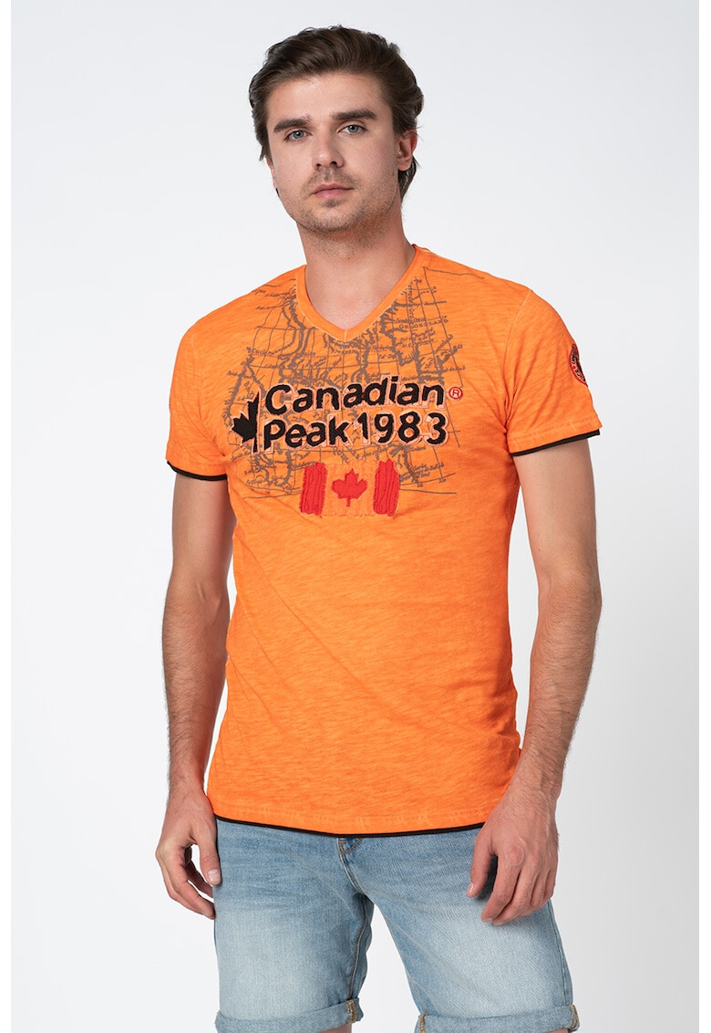 Canadian Peak Tricou cu logo Jundai - Pled.ro