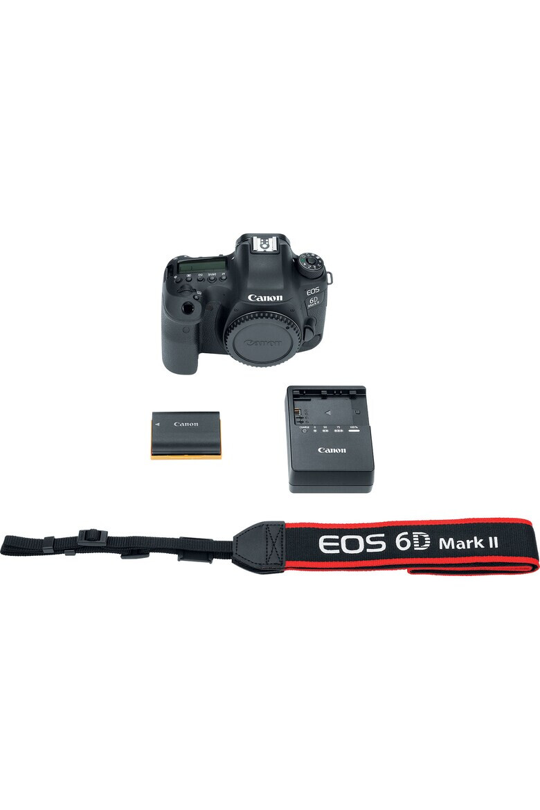 Canon Aparat foto DSLR EOS 6D Mark II Full Frame 26.2 MP Body Negru - Pled.ro