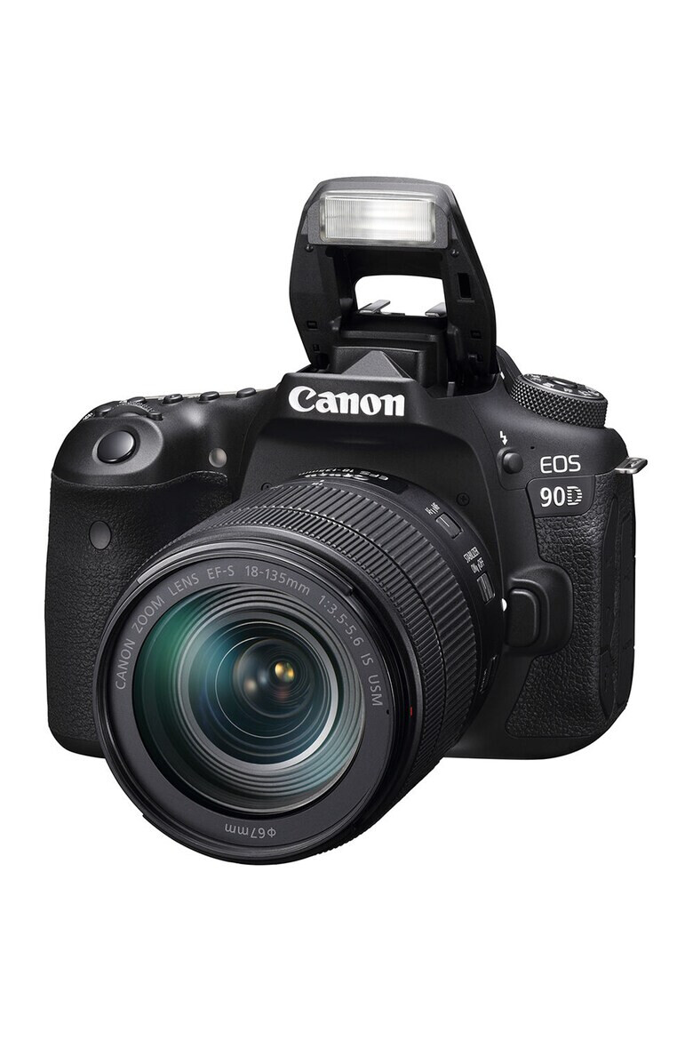 Canon Aparat foto DSLR EOS 90D 32.5 MP 4K Negru - Pled.ro