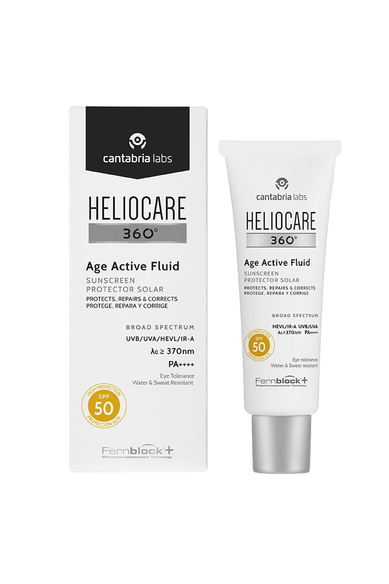 Cantabria Labs Fluid protectie solara Cantabria Heliocare 360º Age Active SPF50 50 ml - Pled.ro