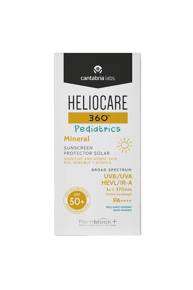 Cantabria Labs Fluid protectie solara pentru copii Cantabria Heliocare 360º Pediatrics Mineral SPF50+ 50 ml - Pled.ro