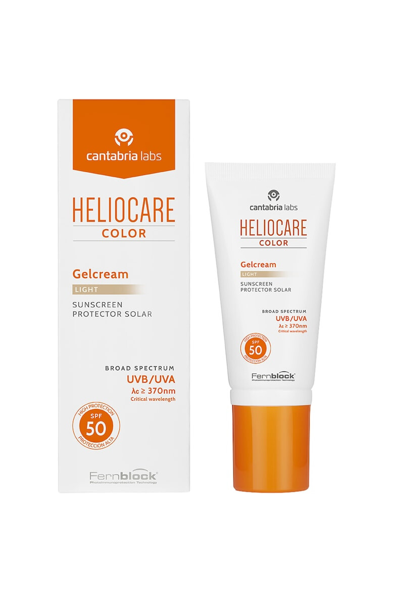 Cantabria Labs Gel cremos neuleios Cantabria Heliocare SPF50 Light pentru utilizare zilnica 50 ml - Pled.ro