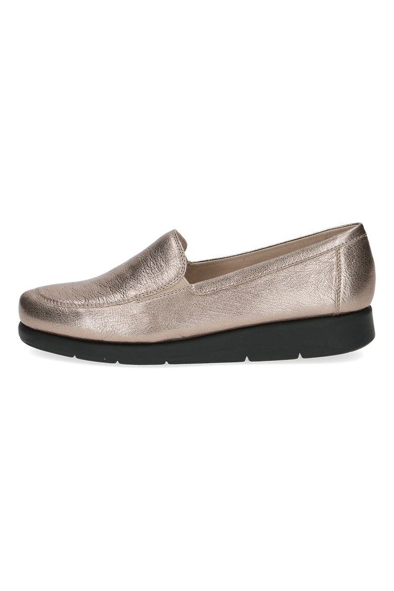 Caprice Pantofi loafer de piele cu talpa wedge - Pled.ro