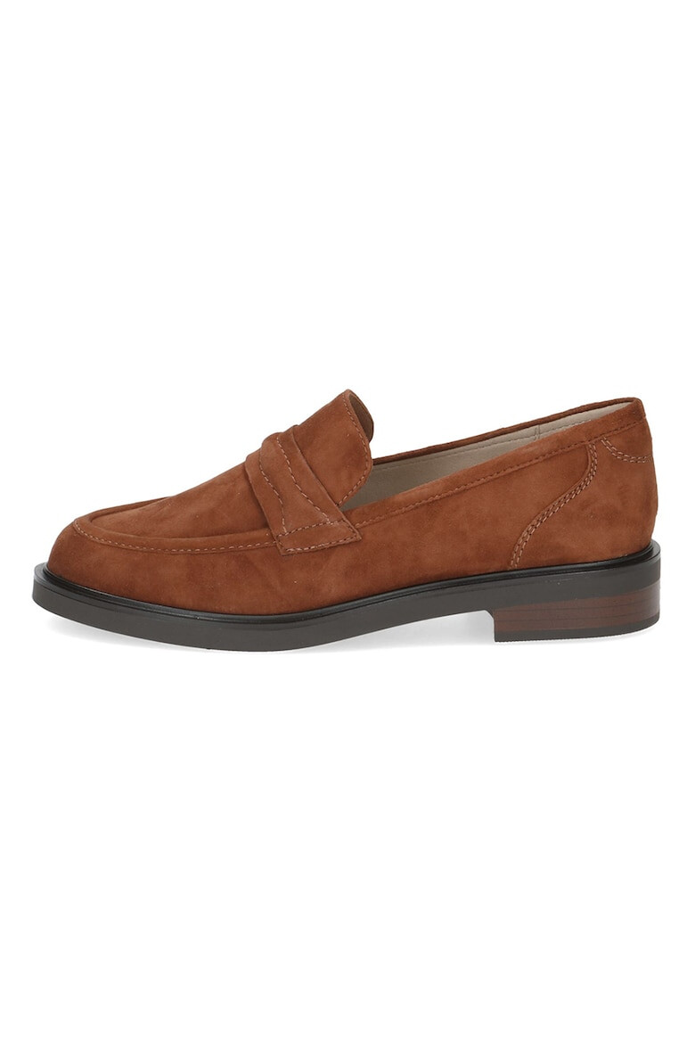 Caprice Pantofi loafer uni de piele - Pled.ro