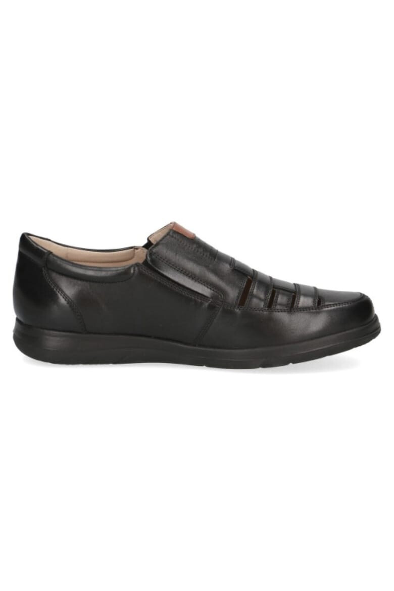 Caprice Pantofi negri slip-on pentru bărbați cu găuri 14501-42-019 07368 - Pled.ro