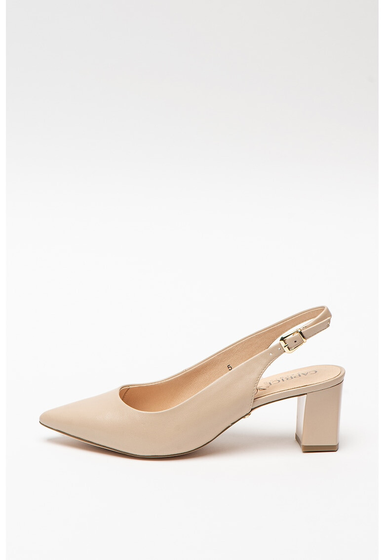 Caprice Pantofi slingback din piele - Pled.ro