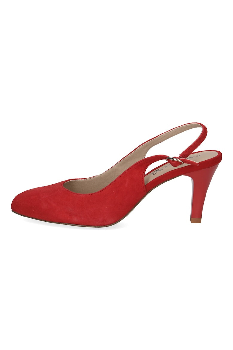 Caprice Pantofi slingback din piele cu catarama - Pled.ro