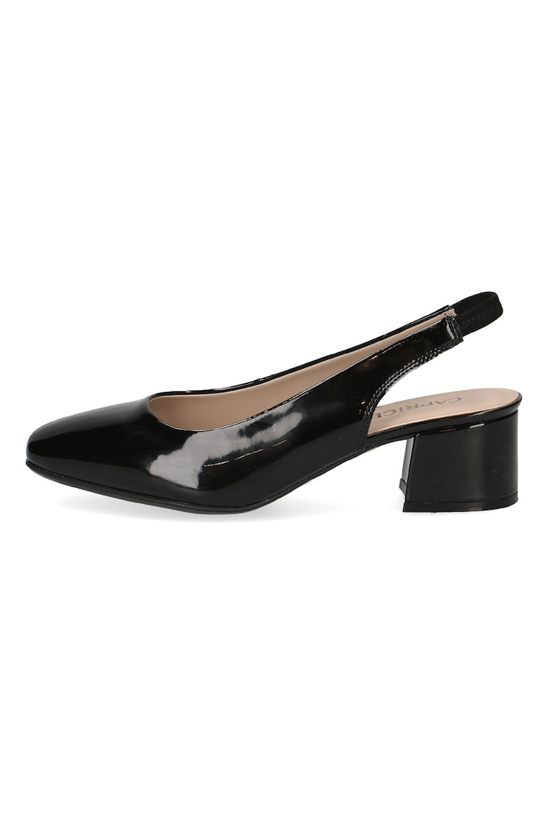 Caprice Pantofi slingback din piele cu toc masiv - Pled.ro