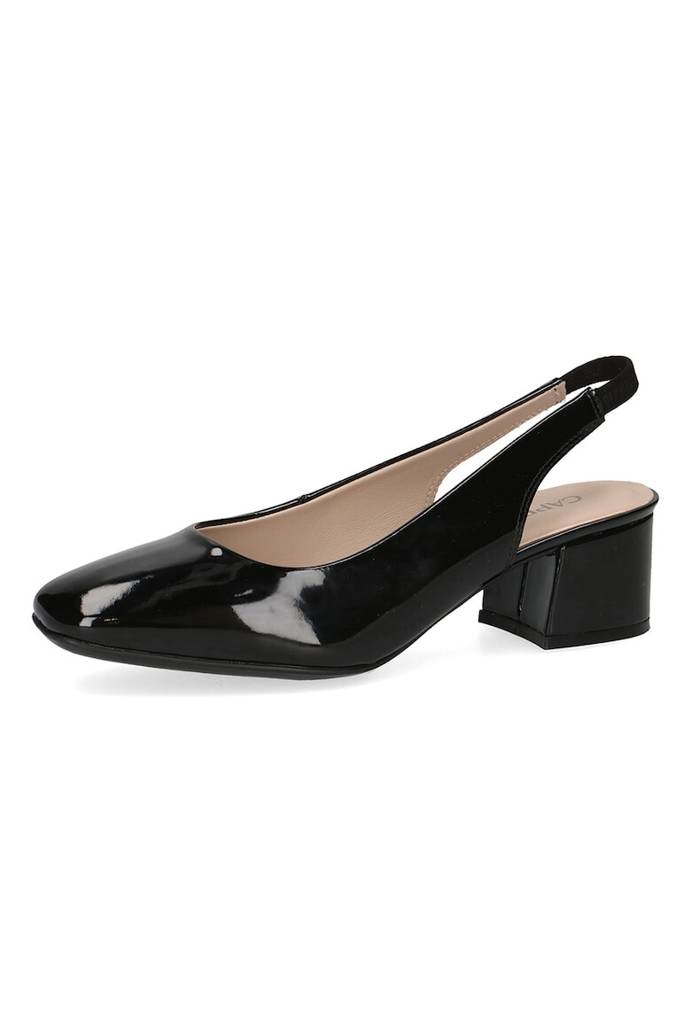 Caprice Pantofi slingback din piele cu toc masiv - Pled.ro