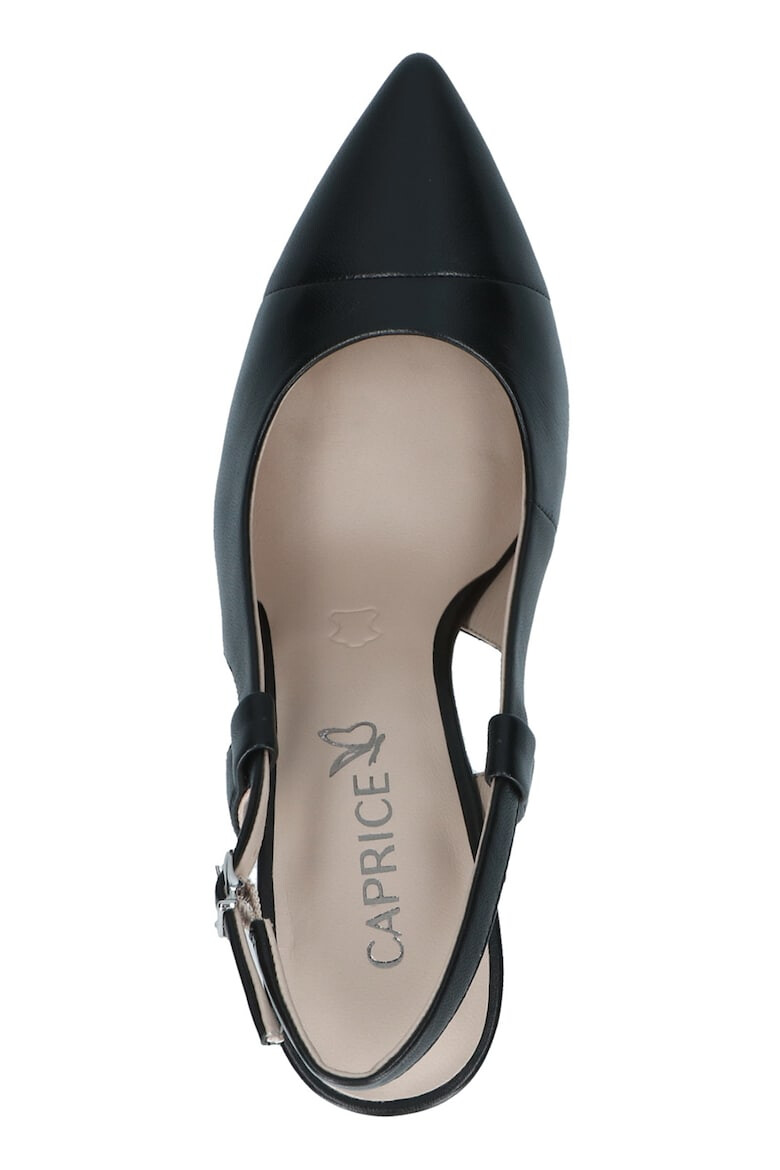 Caprice Pantofi slingback din piele cu varf ascutit - Pled.ro