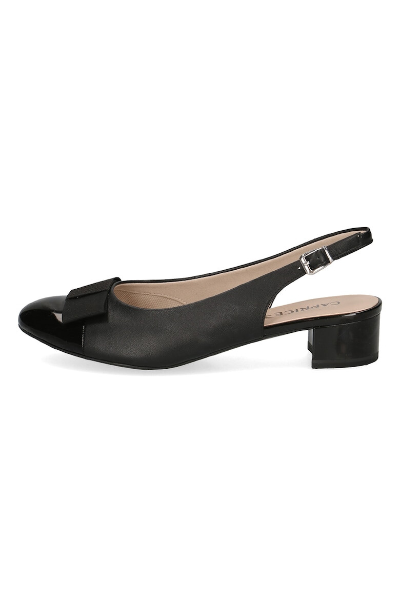 Caprice Pantofi slingback din piele si piele ecologica - Pled.ro