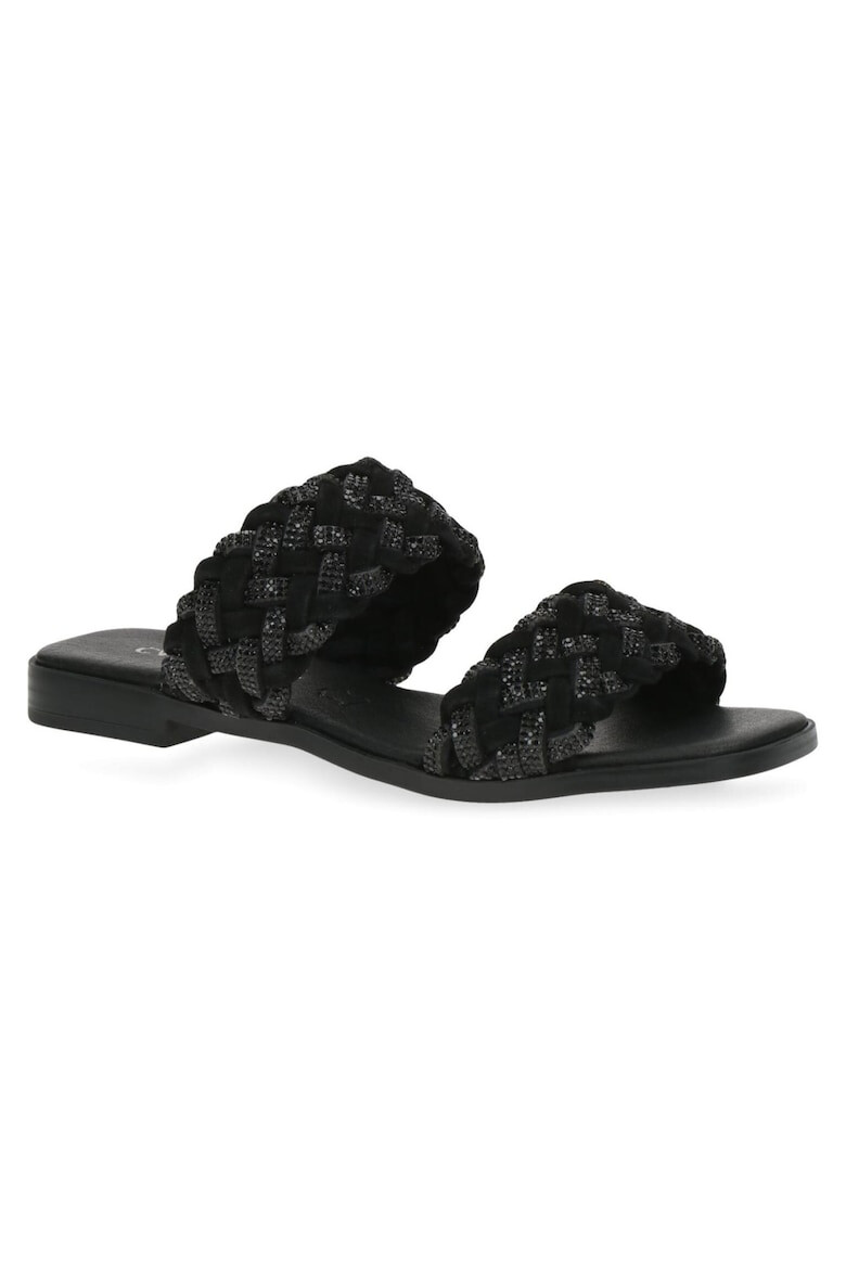 Caprice Papuci flip-flop dama 301925163 Piele naturala Negru - Pled.ro